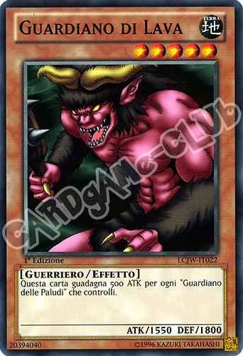 LCJW-IT022 Guardiano di Lava comune 1a Edizione (IT) -NEAR MINT-