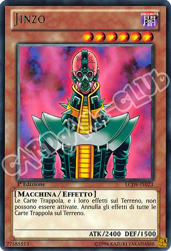 LCJW-IT023 Jinzo rara 1a Edizione (IT) -NEAR MINT-