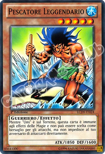 LCJW-IT024 Pescatore Leggendario comune 1a Edizione (IT) -NEAR MINT-