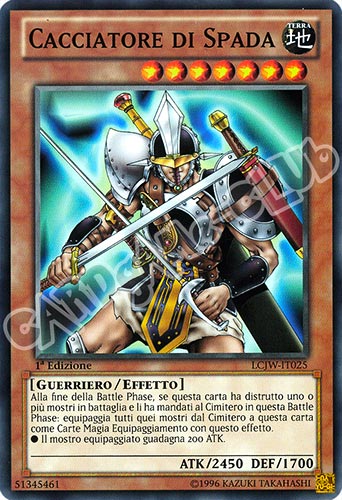 LCJW-IT025 Cacciatore di Spada comune 1a Edizione (IT) -NEAR MINT-