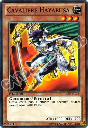 LCJW-IT026 Cavaliere Hayabusa comune 1a Edizione (IT) -NEAR MINT-