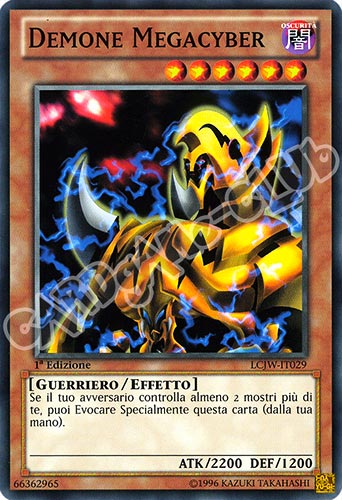 LCJW-IT029 Demone Megacyber comune 1a Edizione (IT) -NEAR MINT-