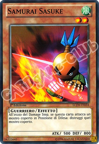 LCJW-IT034 Samurai Sasuke comune 1a Edizione (IT) -NEAR MINT-