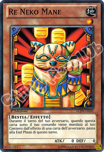 LCJW-IT035 Re Neko Mane comune 1a Edizione (IT) -NEAR MINT-