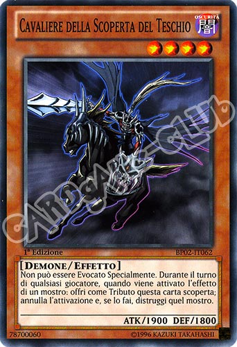 BP02-IT062 Cavaliere della Scoperta del Teschio comune 1a Edizione (IT) -NEAR MINT-