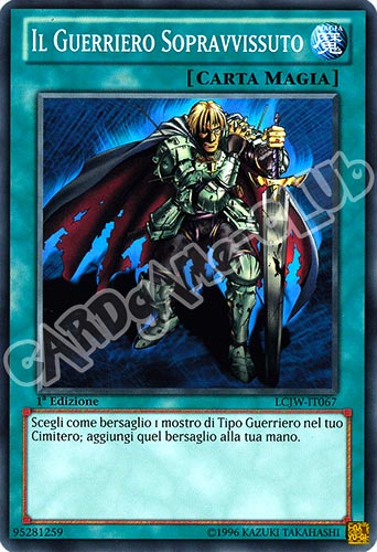 LCJW-IT067 Il Guerriero Sopravvissuto comune 1a Edizione (IT) -NEAR MINT-