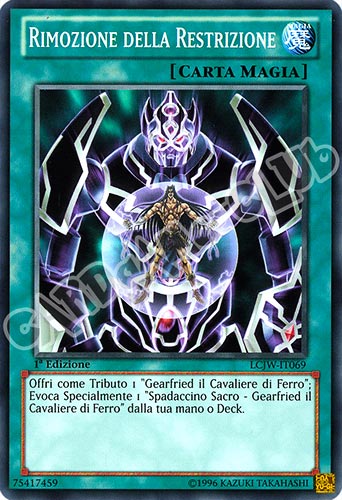 LCJW-IT069 Rimozione della Restrizione comune 1a Edizione (IT) -NEAR MINT-