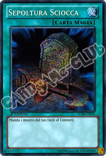 LCJW-IT070 Sepoltura Sciocca rara segreta 1a Edizione (IT) -NEAR MINT-