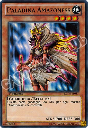 LCJW-IT087 Paladina Amazoness super rara 1a Edizione (IT) -NEAR MINT-