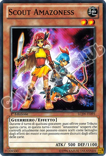LCJW-IT095 Scout Amazoness comune 1a Edizione (IT) -NEAR MINT-