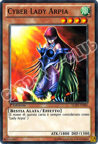 LCJW-IT096 Cyber Lady Arpia comune 1a Edizione (IT) -NEAR MINT-