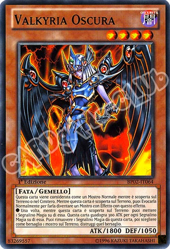 BP02-IT064 Valkyria Oscura rara 1a Edizione (IT) -NEAR MINT-