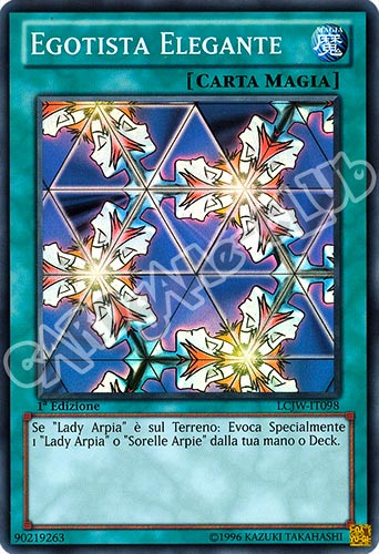 LCJW-IT098 Egotista Elegante super rara 1a Edizione (IT) -NEAR MINT-