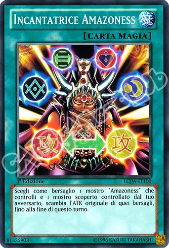 LCJW-IT100 Incantatrice Amazoness comune 1a Edizione (IT) -NEAR MINT-