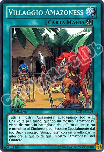 LCJW-IT104 Villaggio Amazoness comune 1a Edizione (IT) -NEAR MINT-