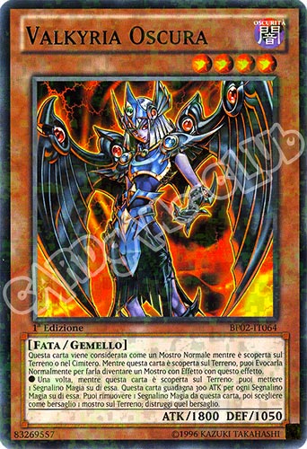 BP02-IT064 Valkyria Oscura rara mosaico 1a Edizione (IT) -NEAR MINT-