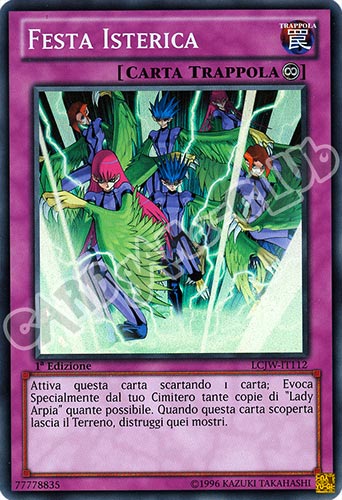 LCJW-IT112 Festa Isterica super rara 1a Edizione (IT) -NEAR MINT-