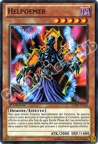 LCJW-IT116 Helpoemer comune 1a Edizione (IT) -NEAR MINT-