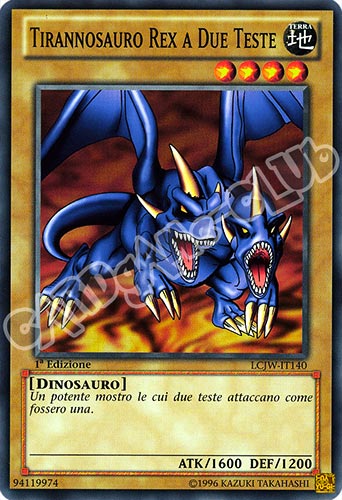 LCJW-IT140 Tirannosauro Rex a Due Teste comune 1a Edizione (IT) -NEAR MINT-