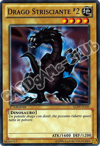 LCJW-IT141 Drago Strisciante #2 comune 1a Edizione (IT) -NEAR MINT-