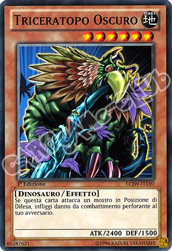 LCJW-IT150 Triceratopo Oscuro comune 1a Edizione (IT) -NEAR MINT-