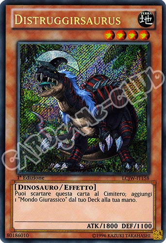 LCJW-IT158 Distruggirsaurus rara segreta 1a Edizione (IT) -NEAR MINT-