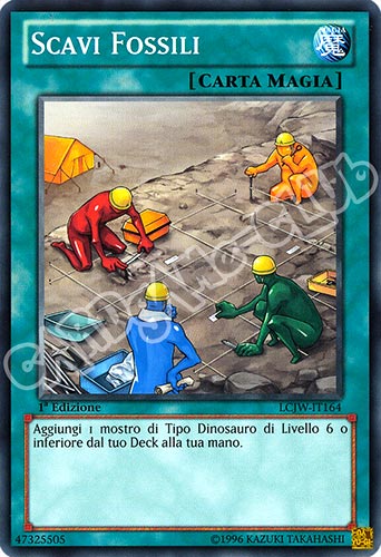 LCJW-IT164 Scavi Fossili comune 1a Edizione (IT) -NEAR MINT-