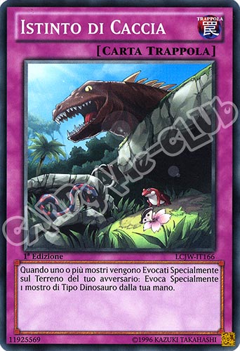 LCJW-IT166 Istinto di Caccia comune 1a Edizione (IT) -NEAR MINT-