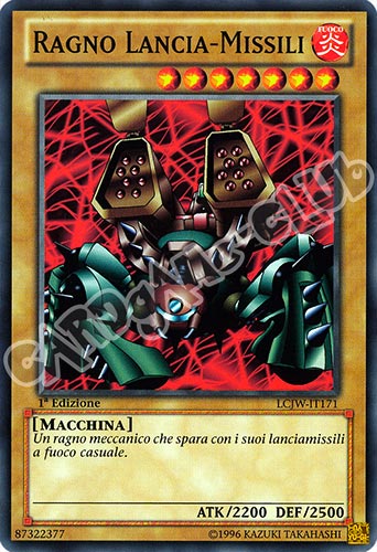 LCJW-IT171 Ragno Lancia-Missili comune 1a Edizione (IT) -NEAR MINT-