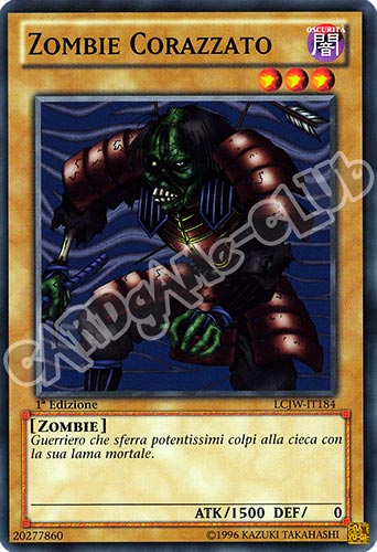 LCJW-IT184 Zombie Corazzato comune 1a Edizione (IT) -NEAR MINT-