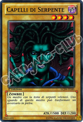 LCJW-IT185 Capelli di Serpente comune 1a Edizione (IT) -NEAR MINT-