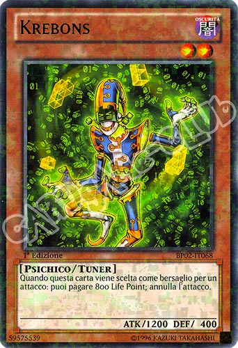 BP02-IT068 Krebons rara mosaico 1a Edizione (IT) -NEAR MINT-