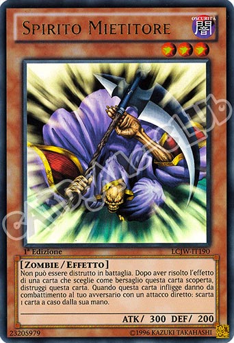 LCJW-IT190 Spirito Mietitore ultra rara 1a Edizione (IT) -NEAR MINT-