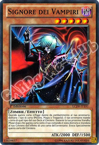 LCJW-IT191 Signore dei Vampiri comune 1a Edizione (IT) -NEAR MINT-