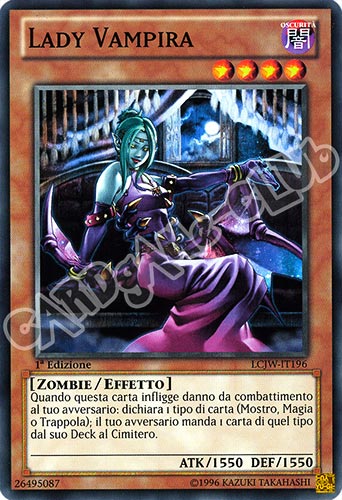 LCJW-IT196 Lady Vampira comune 1a Edizione (IT) -NEAR MINT-