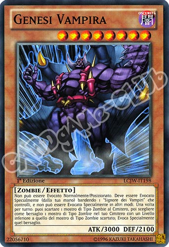 LCJW-IT198 Genesi Vampira comune 1a Edizione (IT) -NEAR MINT-