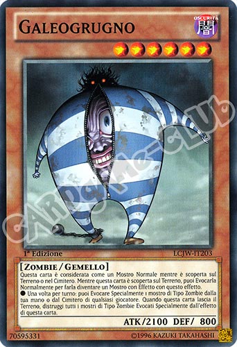 LCJW-IT203 Galeogrugno comune 1a Edizione (IT) -NEAR MINT-