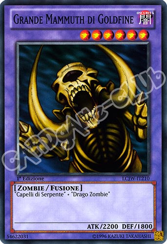 LCJW-IT210 Grande Mammuth di Goldfine comune 1a Edizione (IT) -NEAR MINT-