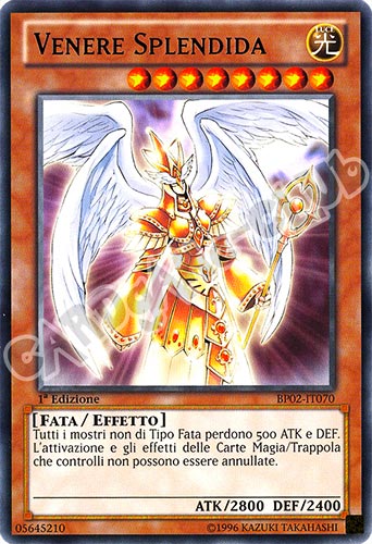 BP02-IT070 Venere Splendida rara 1a Edizione (IT) -NEAR MINT-