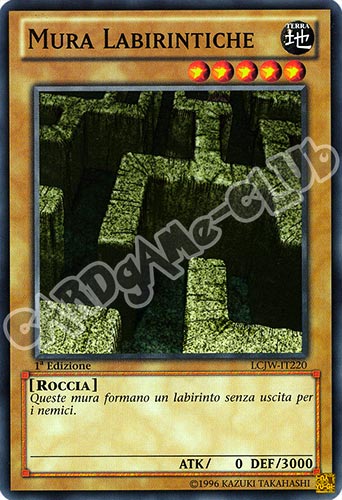 LCJW-IT220 Mura Labirintiche comune 1a Edizione (IT) -NEAR MINT-