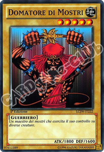 LCJW-IT222 Domatore di Mostri comune 1a Edizione (IT) -NEAR MINT-