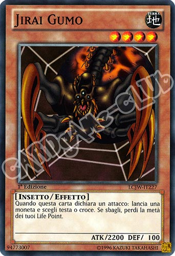 LCJW-IT227 Jirai Gumo comune 1a Edizione (IT) -NEAR MINT-