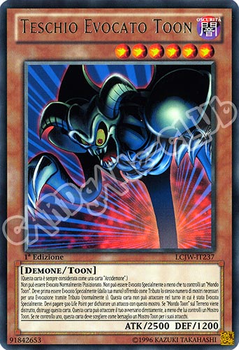 LCJW-IT237 Teschio Evocato Toon rara 1a Edizione (IT) -NEAR MINT-