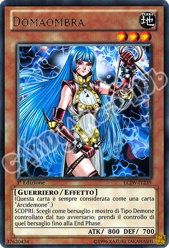 LCJW-IT239 Domaombra rara 1a Edizione (IT) -NEAR MINT-