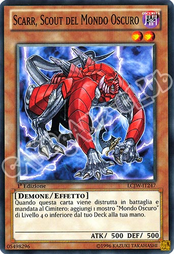 LCJW-IT247 Scarr, Scout del Mondo Oscuro comune 1a Edizione (IT) -NEAR MINT-