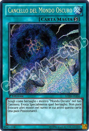 LCJW-IT250 Cancello del Mondo Oscuro rara segreta 1a Edizione (IT) -NEAR MINT-