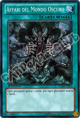 LCJW-IT251 Affari del Mondo Oscuro super rara 1a Edizione (IT) -NEAR MINT-