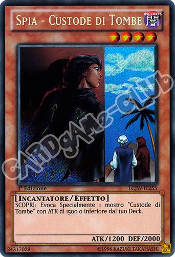 LCJW-IT255 Spia - Custode di Tombe rara segreta 1a Edizione (IT) -NEAR MINT-
