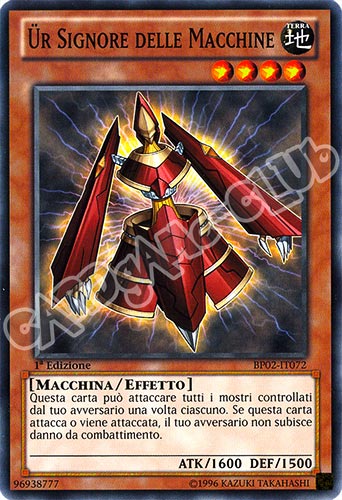 BP02-IT072 Ur Signore delle Macchine comune 1a Edizione (IT) -NEAR MINT-