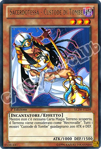 LCJW-IT258 Sacerdotessa - Custode di Tombe rara 1a Edizione (IT) -NEAR MINT-